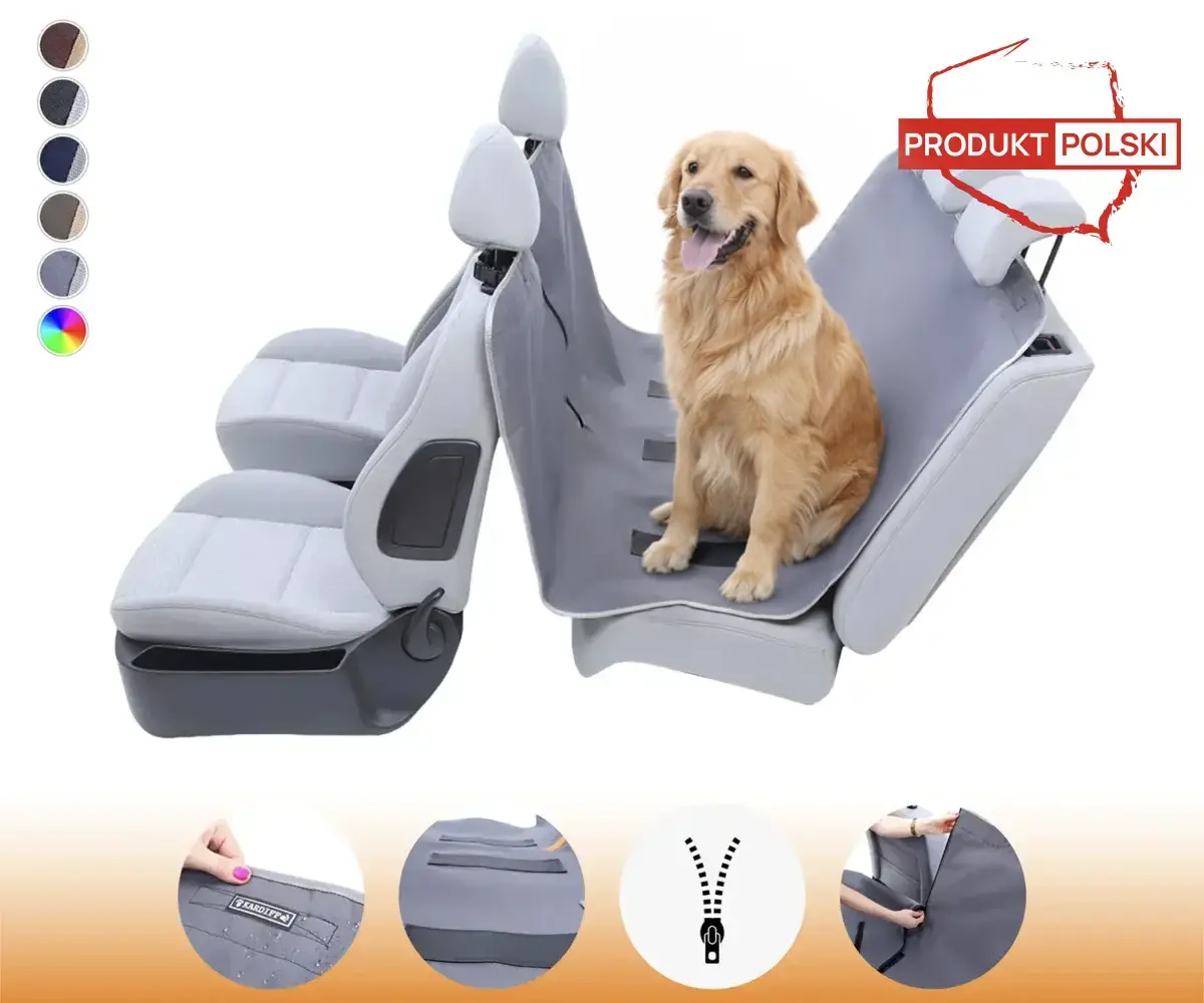 Mata samochodowa dla psa - z zamkiem - Kardimata Anti Slip